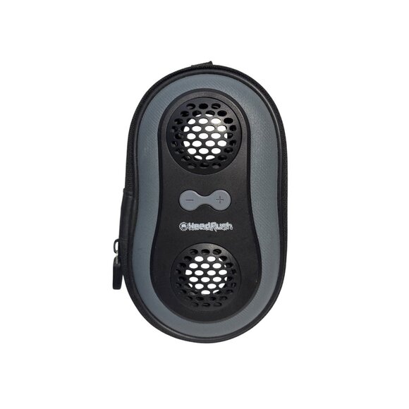 Head Rush Portable Travel Speaker Case With Built-In Speaker And Aux Cable - Picture 1 of 8